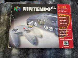 Nintendo 64 Console - Grey ( Boxed) - Picture 1 of 7