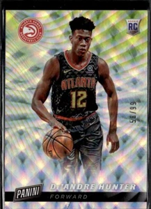 DE'ANDRE HUNTER 2018 PANINI CYBER MONDAY **MARCOS FUTUROS** RC ROOKIE/99🔥 HALCONES - Imagen 1 de 2