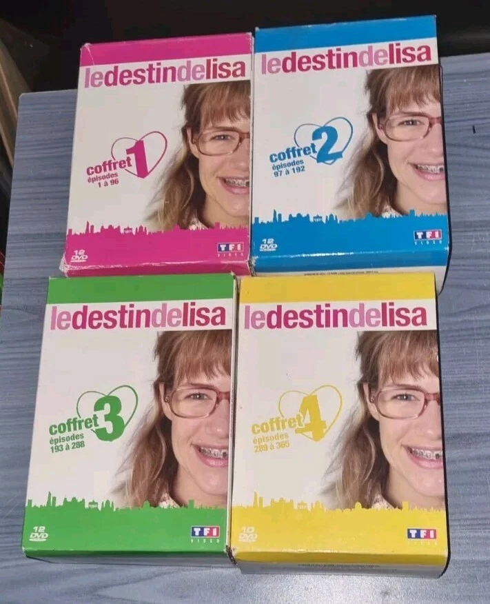 Dvd - Serie Tv -  Le Destin De Lisa  - Coffret 1, 2, 3 et 4 -  Integrale - Photo 1/2