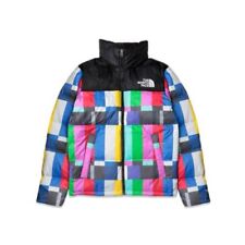 north face multicolor coat