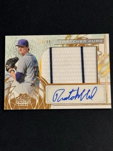 2024 Leaf Trinity Thatcher Hurd Bronze Patch Auto #PA-TH1, Serial #56/99 - Picture 1 of 2