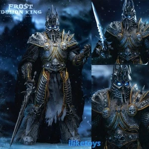 SHARK TOYS World of Warcraft Lich King 1/6 Action Figure Model Collection 12'' - Picture 1 of 8