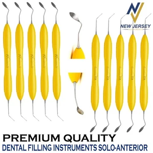 Solo Anterior Dental Composite Filling Instruments Restorative Silicone Handle - Picture 1 of 6