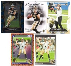 (5) Card DREW BREES Lot! Panini Select, Prestige, Score...SAINTS - Picture 1 of 1