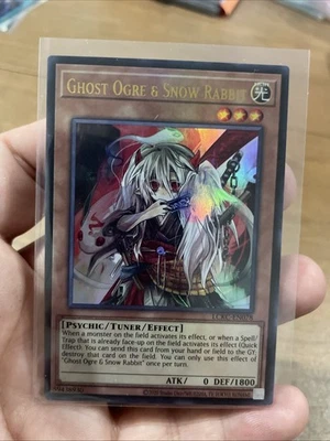 Ghost Ogre & Snow Rabbit LCKC-EN078 Unlimited Ultra Rare NM +Bonus FREE SHIPPING - Image 1 of 4