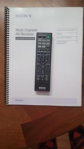 Sony STR-DH790 Instruction MANUEL  and  REMOTE  64 Pages & Protective Covers! - Picture 1 of 4