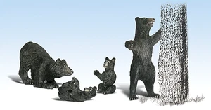 Woodland Scenics 2551 G Scale Figures -- Harry Bear & Family - Picture 1 of 1