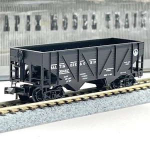 Micro-Trains 57081 Baltimore Ohio Composite Side 2 Bay Hopper B&O 30462 N Scale - Picture 1 of 10