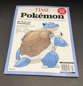 2025 Time Magazine Pokemon Game Show 25 YEARS Blastoise Cover Special Edition - Picture 1 of 7