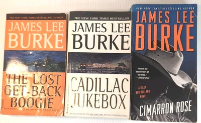 James Lee Burke Paperback Book Mystery Thriller 3x Lost get Back Boogie - Image 1 of 4