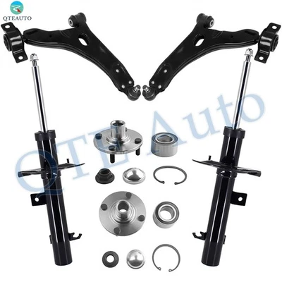 Juego 6 Brazos de control inferiores delanteros rótula-Buje de rueda-Strut para Ford Focus 2006-2011 Foto 1 de 4