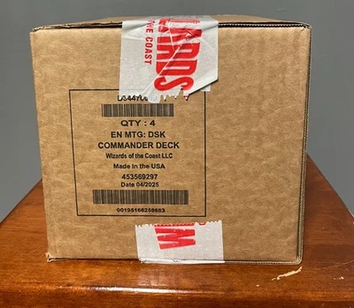 Magic the Gathering: Duskmourn (DSK) - Commander Decks (Case) (Sealed) - Image 1 of 2