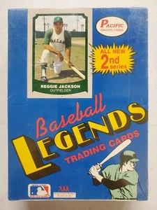 1989 Pacific Baseball Legends Series 2 Unopened Box 36 Count Babe Ruth Cobb - Picture 1 of 6