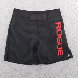 Rogue Fight Shorts 2.0 Mens 30 Black Strength Conditioning MMA Power Lifting - Picture 1 of 13