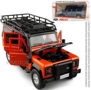 1:32 Jackiekim Land Rover Defender Diecast Car Model Orange:Green:Gray - Picture 1 of 15