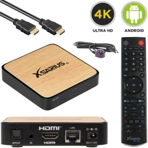 Xsarius Q6 RS 4K UHD HDR10+ Doble WiFi LAN HDMI Android 9.0 Receptor IP - Imagen 1 de 7