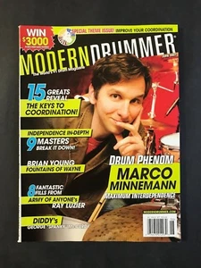 Modern Drummer Magazine June 2007 Marco Minnemann - Picture 1 of 2