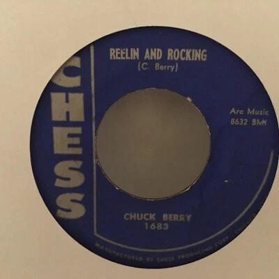 RARE - Chuck Berry- Reelin' & Rocking - 45 RPM - Sweet Little Sixteen 7” Vinyl - Image 1 of 2