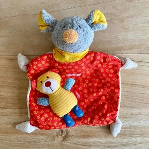SIGIKID Maus Picco Polini Knister Schmusetuch + Greifling Bär mit Rassel - Bild 1 von 5