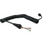 9Ft/2.85M Stretchable Speaker Microphone Spring Cable Line For Hytera Sm25a1 F