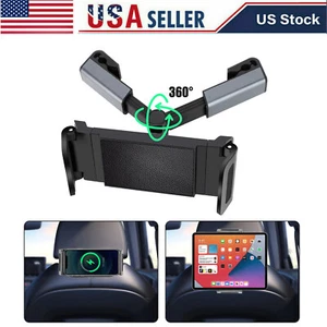 Supporto poggiatesta sedile posteriore auto 360° per telefono iPad 4,7-12,9" Samsung - Foto 1 di 15
