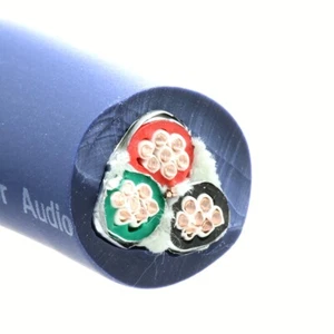 HIFI AUDIOPHILE 99.998% PURE COPPER MAIN AC POWER SUPPLY CABLE AUDIO VIDEO WIRE - Picture 1 of 10