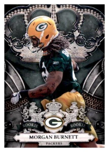 2010 Preferred Crown Royale Morgan Burnett Rookie RC NFL Insert Packers #172 - Picture 1 of 2