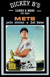 2020 Topps Heritage #457 Pete Alonso ASR, SP - Picture 1 of 2