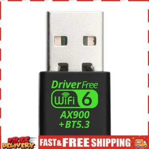 Bluetooth-kompatibler 2-in-1-Dongle, 900 Mbit/s USB-WLAN-Adapter für PC/Laptop/D - Bild 1 von 12
