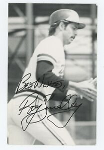 Autographed Bailey Postcard of Twins Roy Smalley