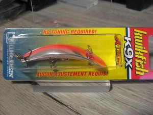 Luhr Jensen Kwikfish K9X X-Treme 3" Fishing Lure - Dives 10' - Silver Flour Red - Picture 1 of 5