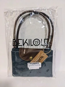 Bekilole wasserdichte Damen-Schultertasche grau ca. 8 x 6 Zoll (12 Zoll mit Griffen) - Bild 1 von 3