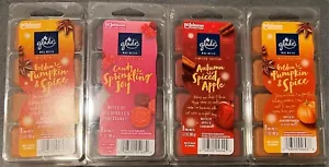 4 Packs of 8 Glade Wax Melts Air Freshener - 2x Pumpkin 1x Apple 1x Candy - Picture 1 of 2