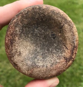 Fine Quartz New Madrid county  Missouri  Discoidal    Jackson  COA Davis COA  - Picture 1 of 6