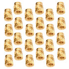  100 Pcs Copper Hot Melt Nut Embedment Inserts Injection Molding