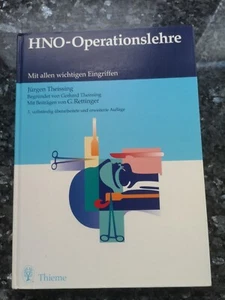 HNO- Operationslehre Theissing Hals-Nasen-Ohren- Chirurgie Thieme Lehrbuch Buch - Bild 1 von 11