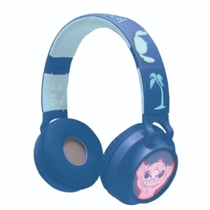 Auriculares inalámbricos sobre la oreja Lexibook Disney Stitch 3D Bluetooth para niños micrófono - Imagen 1 de 6