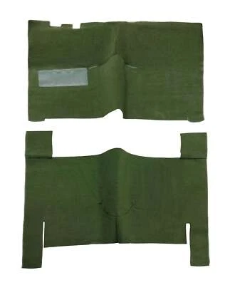 Kit de alfombras delanteras y traseras Ford Crestline 1952-1954 4 puertas negro gris tostado Foto 1 de 4