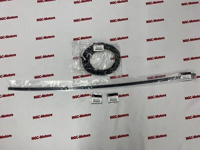 Mitsubishi 92-95 Lancer EVO1 2 3 переднего лобового стекла молдинг и плотина и крепеж × 2 комплект - Изображение 1 из 4