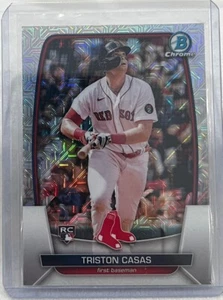 Triston Casas 2023 Bowman Chrome Mojo RC Baseball card #2 Boston Red Sox - Picture 1 of 2