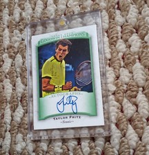 Taylor Fritz Autograph Auto Card Goodwin Champions Upper Deck Sports Card Tennis