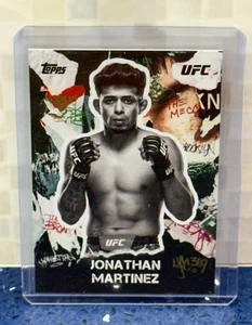 2024 Topps UFC NYC Jonathan Martinez #GA-7 Grafitti Insert - Picture 1 of 2