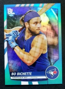 2023 Topps Big League #264 ~ Bo Bichette ~ SP Blue Foil - Blue Jays - Foto 1 di 2