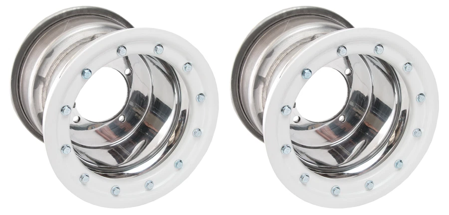 Raptor 350 250 125   Rear Wheels  Beadlock 9x8  3+5 4/115  Alba   P W - Image 1 of 1