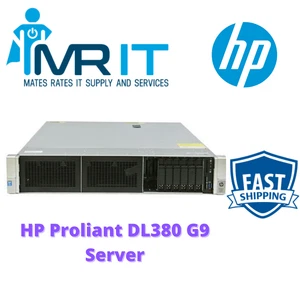 HPE Proliant DL380 G9 / 1x E5-2637 V3 @ 3.50GHz / 64GB RAM / Rails incl. - Picture 1 of 1