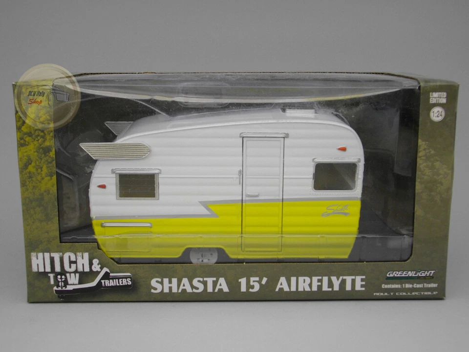 Shasta Airflyte (2015) - Greenlight Caravan 1:24 - GL18410YH - Immagine 1 di 1