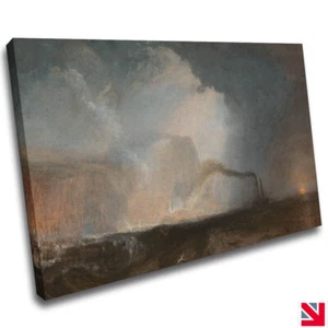 J M W TURNER STAFFA FINGALS CAVE CANVAS Wall Art Picture Print - Picture 1 of 3