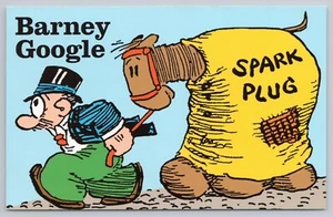 Postal estampada Barney Google 1919 cómic clásico 1995 serie de cómics USPS UNP - Imagen 1 de 2
