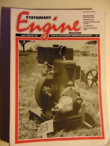 STATIONARY ENGINE Magazine April 1989-LL CROSSLEY - Foto 1 di 1