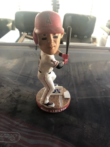 MLB Josh Hamilton #32 Bobblehead SGA Los Angeles Angels of Anaheim Baseball NIB Cover